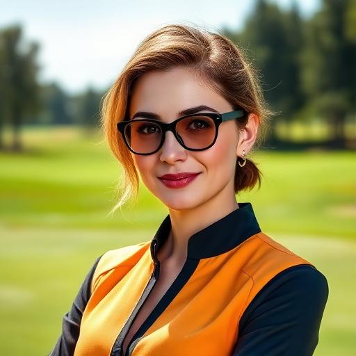 Golf course headshot