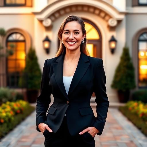 Luxury home headshot